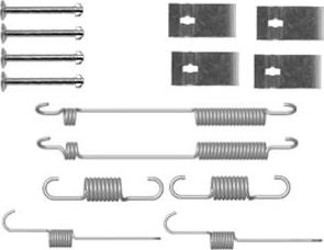 Trusting 9129 - Комплектующие, барабанный тормозной механизм autospares.lv