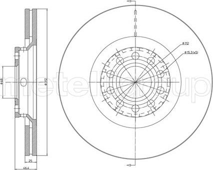 Trusting DF925 - Тормозной диск autospares.lv