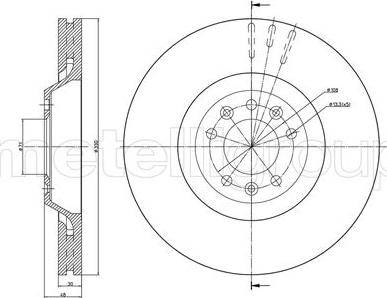 Trusting DF403 - Тормозной диск autospares.lv