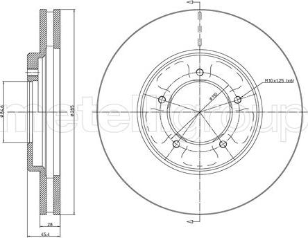 Trusting DF518 - Тормозной диск autospares.lv