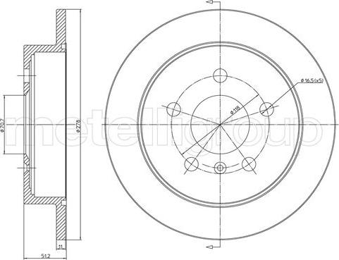 Trusting DF692 - Тормозной диск autospares.lv