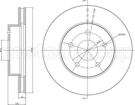 Trusting DF662 - Тормозной диск autospares.lv