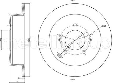 Trusting DF150 - Тормозной диск autospares.lv