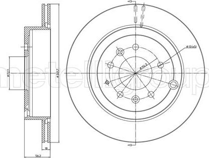 Trusting DF1295 - Тормозной диск autospares.lv