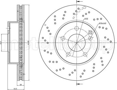 Trusting DF1243 - Тормозной диск autospares.lv