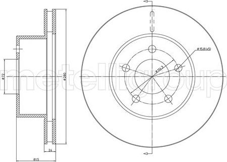 Trusting DF359 - Тормозной диск autospares.lv