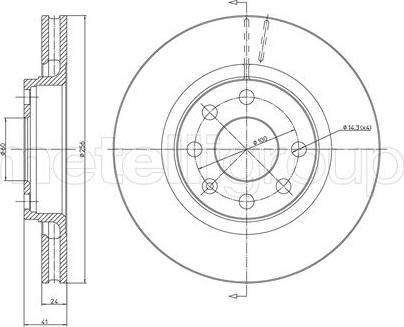 Trusting DF239 - Тормозной диск autospares.lv