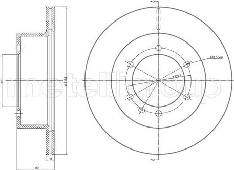 Trusting DF798 - Тормозной диск autospares.lv