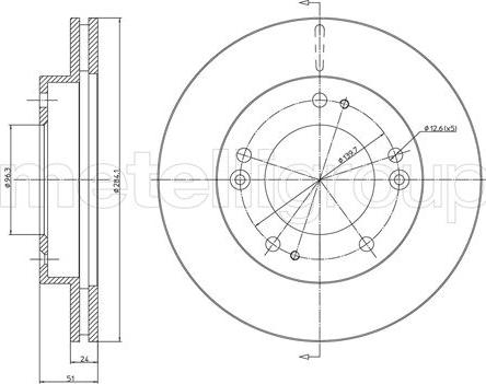 Trusting DF785 - Тормозной диск autospares.lv