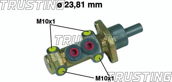 Trusting PF312 - Главный тормозной цилиндр autospares.lv