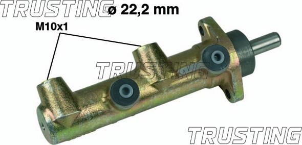 Trusting PF207 - Главный тормозной цилиндр autospares.lv