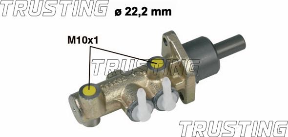 Trusting PF233 - Главный тормозной цилиндр autospares.lv