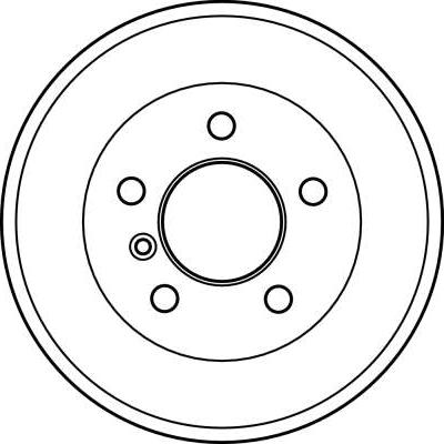 TRW DB4089 - Тормозной барабан autospares.lv