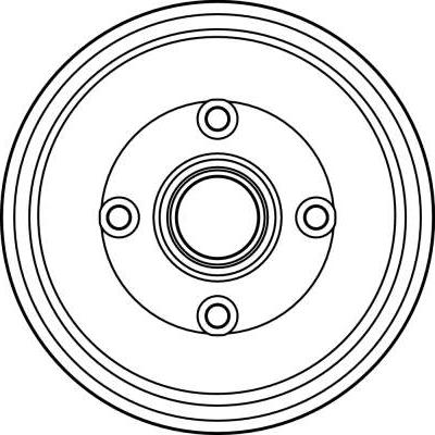 TRW DB4305 - Тормозной барабан autospares.lv