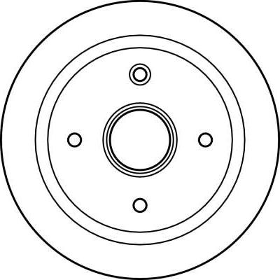 TRW DB4302 - Тормозной барабан autospares.lv