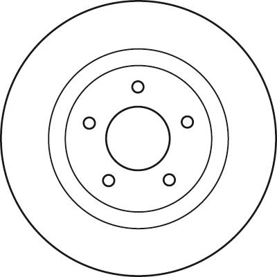 TRW DF4964 - Тормозной диск autospares.lv