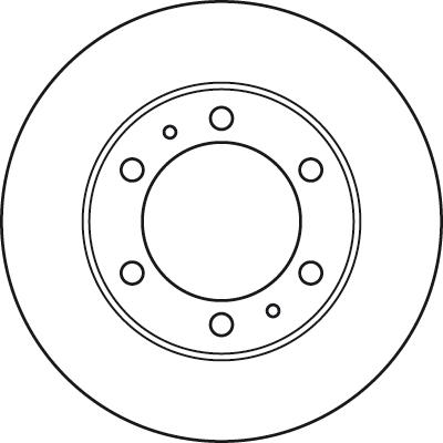 TRW DF4917 - Тормозной диск autospares.lv