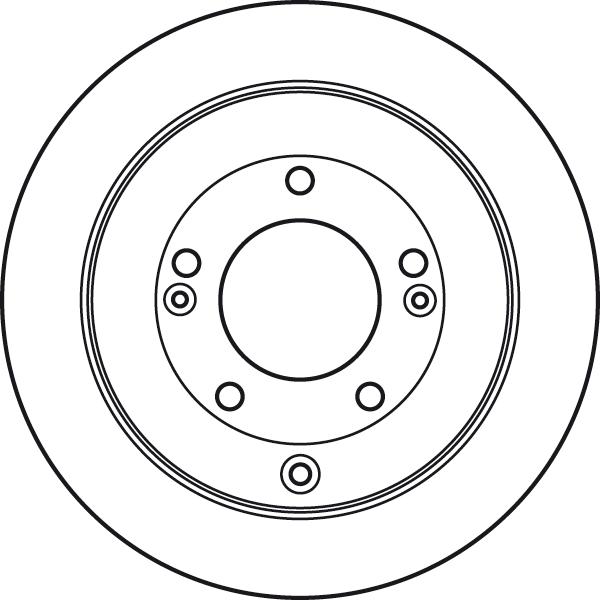 TRW DF4937 - Тормозной диск autospares.lv