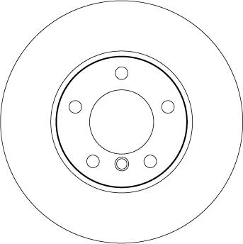 TRW DF4459 - Тормозной диск autospares.lv