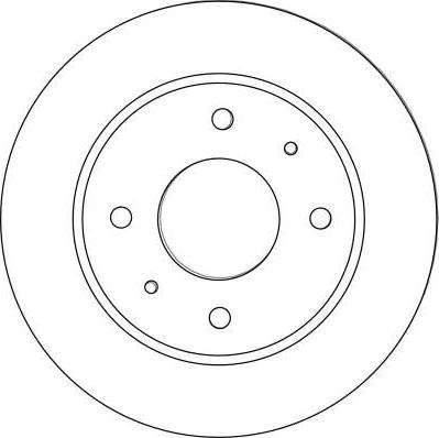 TRW DF4463 - Тормозной диск autospares.lv