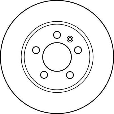 TRW DF4065 - Тормозной диск autospares.lv