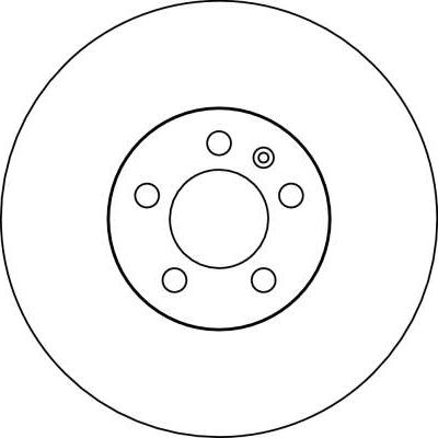 TRW DF4027 - Тормозной диск autospares.lv