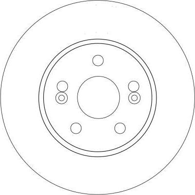 TRW DF4164 - Тормозной диск autospares.lv