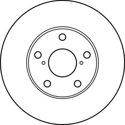 TRW DF4161 - Тормозной диск autospares.lv