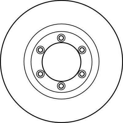 TRW DF4168 - Тормозной диск autospares.lv