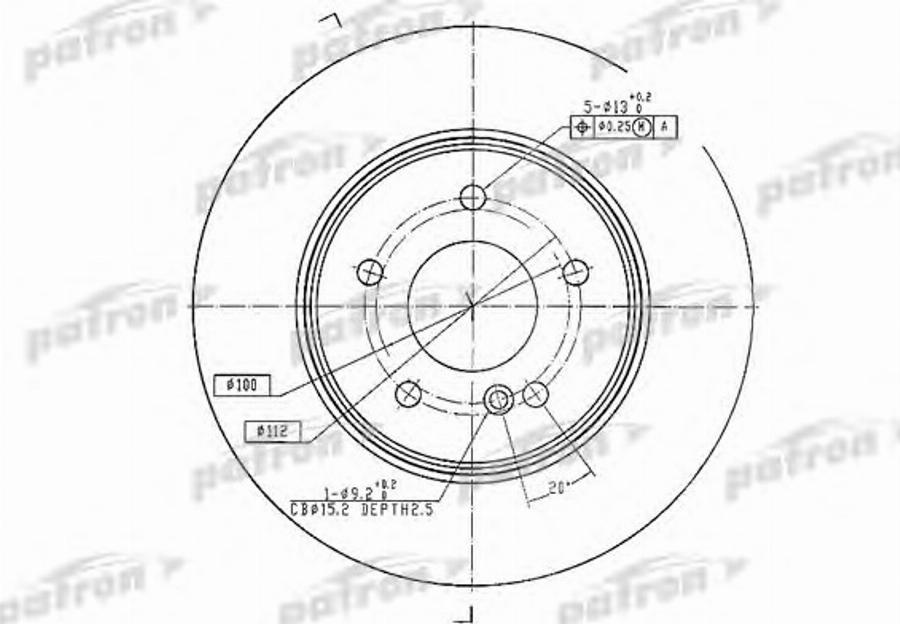 TRW DF4134BP - Тормозной диск autospares.lv