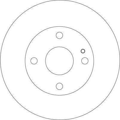 TRW DF4120 - Тормозной диск autospares.lv