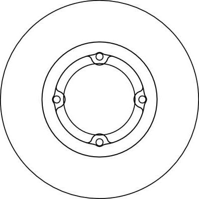 TRW DF4123 - Тормозной диск autospares.lv