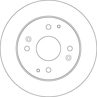 TRW DF4815 - Тормозной диск autospares.lv