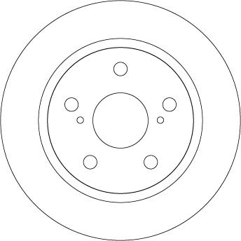 TRW DF4830 - Тормозной диск autospares.lv