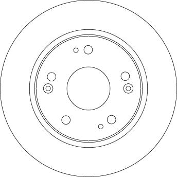 TRW DF4837 - Тормозной диск autospares.lv