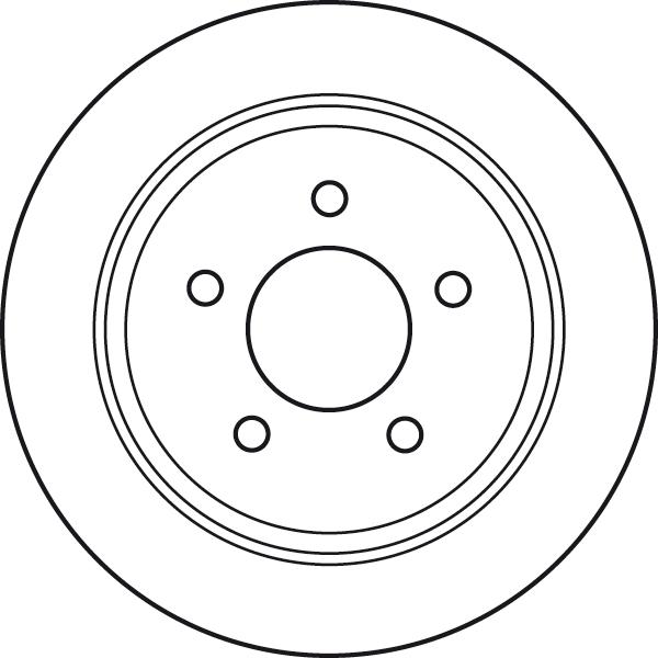 TRW DF4878 - Тормозной диск autospares.lv