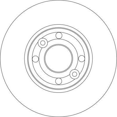 TRW DF4364 - Тормозной диск autospares.lv