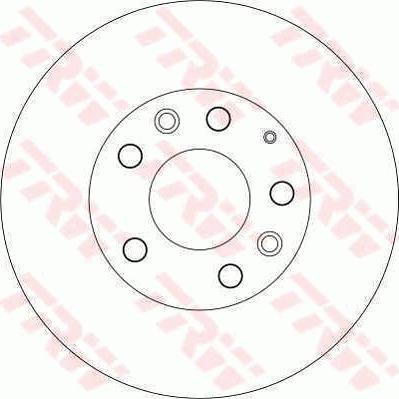 TRW DF4387 - Тормозной диск autospares.lv