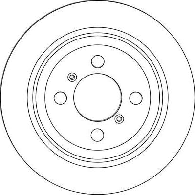 TRW DF4376 - Тормозной диск autospares.lv