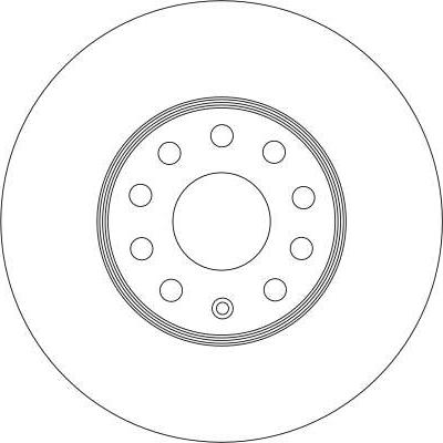 TRW DF4295 - Тормозной диск autospares.lv