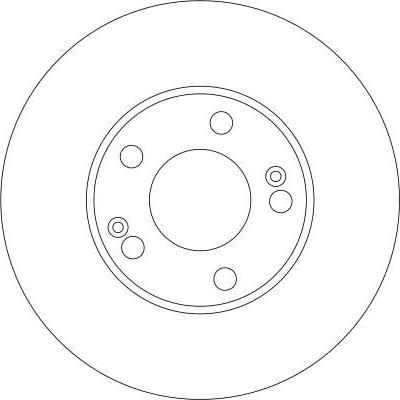 TRW DF4291 - Тормозной диск autospares.lv