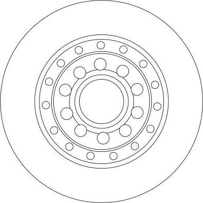 TRW DF4269 - Тормозной диск autospares.lv