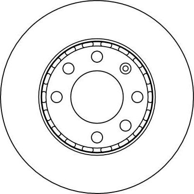 TRW DF4205 - Тормозной диск autospares.lv