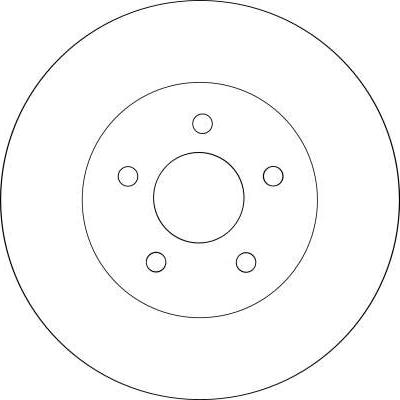 TRW DF4218 - Тормозной диск autospares.lv