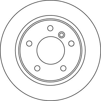 TRW DF4213 - Тормозной диск autospares.lv