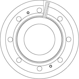 TRW DF5093S - Тормозной диск autospares.lv