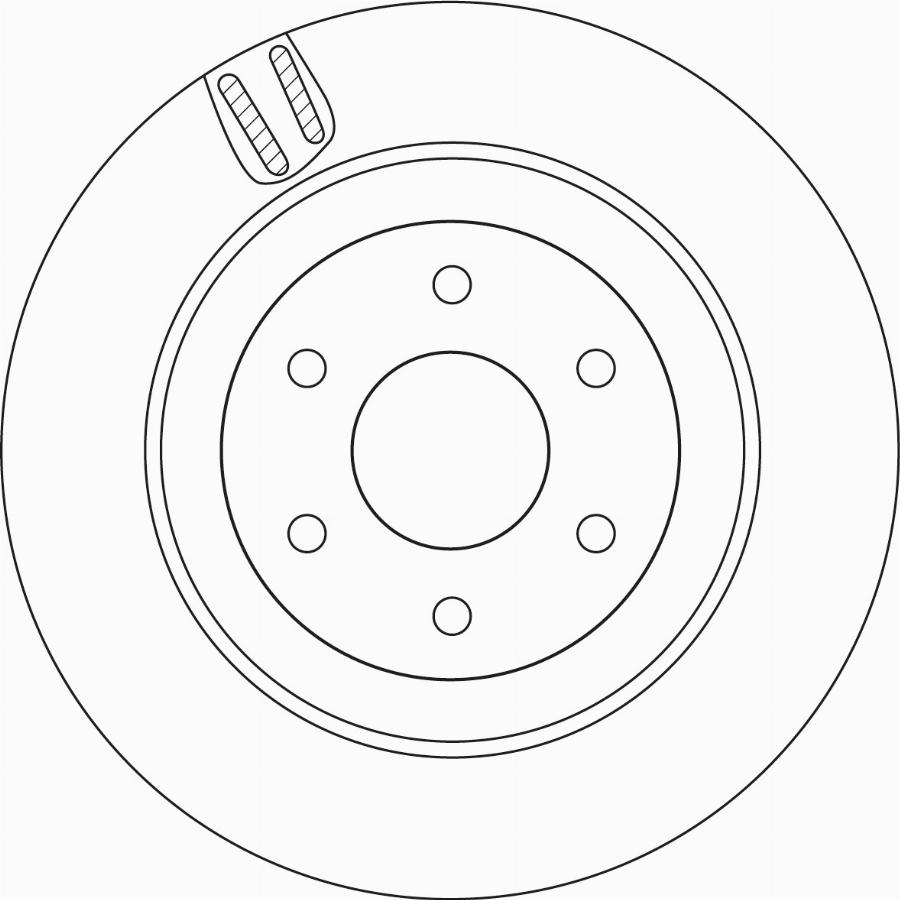 TRW DF6967 - Тормозной диск autospares.lv