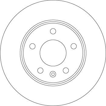 TRW DF6915 - Тормозной диск autospares.lv