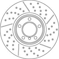 Comline ADC2874V - Тормозной диск autospares.lv