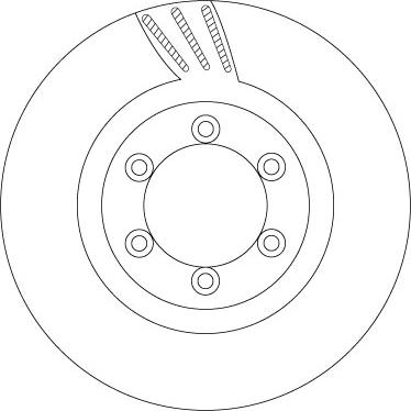 TRW DF6881 - Тормозной диск autospares.lv